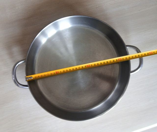 Paellera Lacor acero inoxidable 18/10