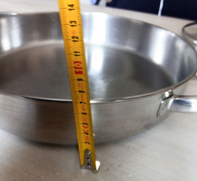 Paellera Lacor acero inoxidable 18/10