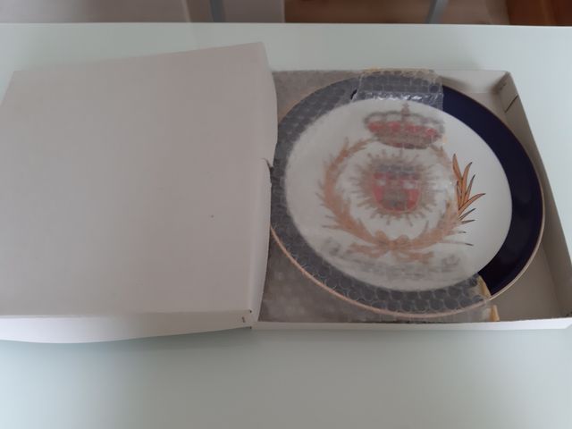 Plato militar decorativo