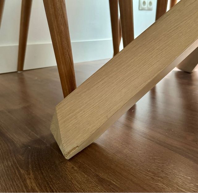 Mesa Madera Maciza Roble 120cm Kave Home