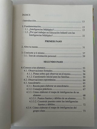 Inteligencias múltiples en Educación Infantil
