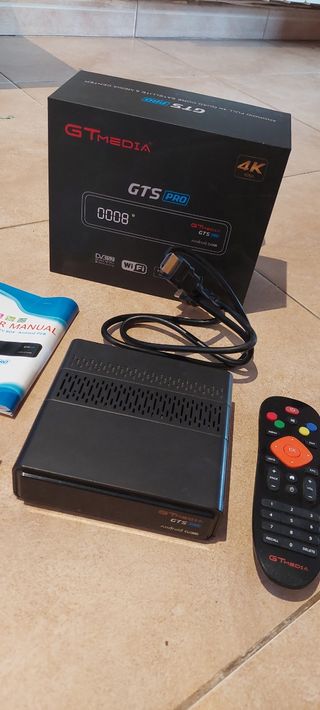 Receptor Satélite GT Media GTS pro 4K