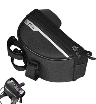 Bolsa bici soporte teléfono móvil impermeable 