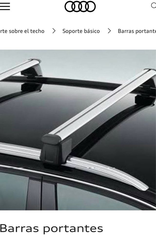 Barras Portantes Audi Q5 Sportback