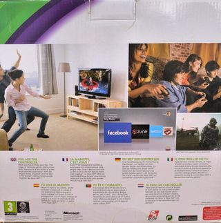 Xbox 360 kinect 4GB go