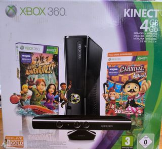 Xbox 360 kinect 4GB go