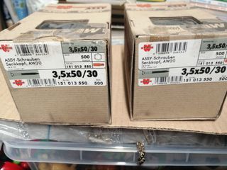Lote de tornillos marca WURTH 