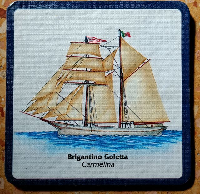 Sottobicchiere vintage in sughero