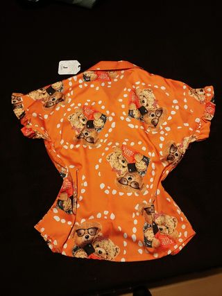 Camicia donna maniche corte taglia unica