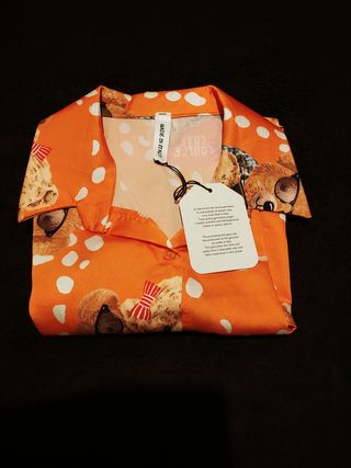 Camicia donna maniche corte taglia unica
