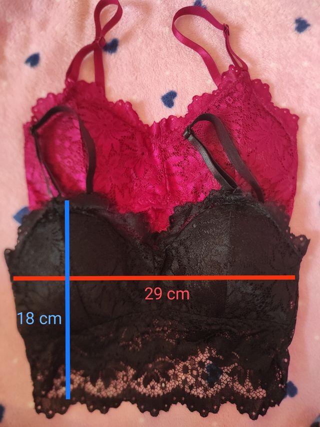 Top sujetador encaje