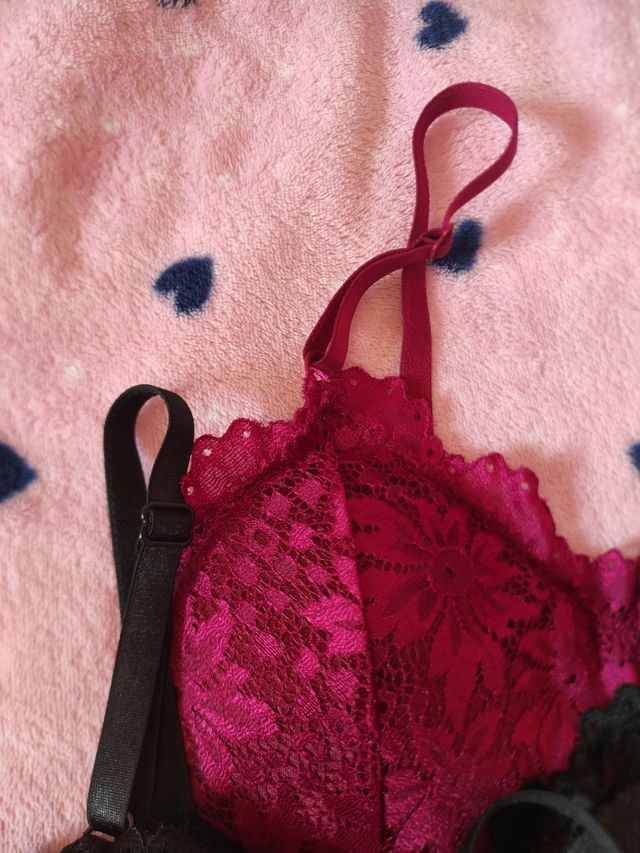 Top sujetador encaje