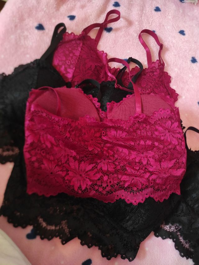 Top sujetador encaje