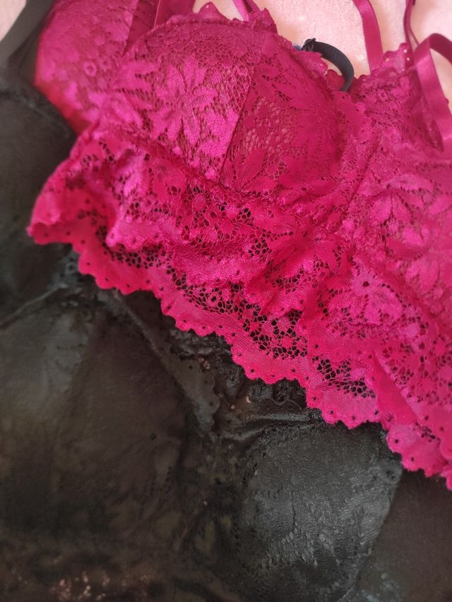 Top sujetador encaje