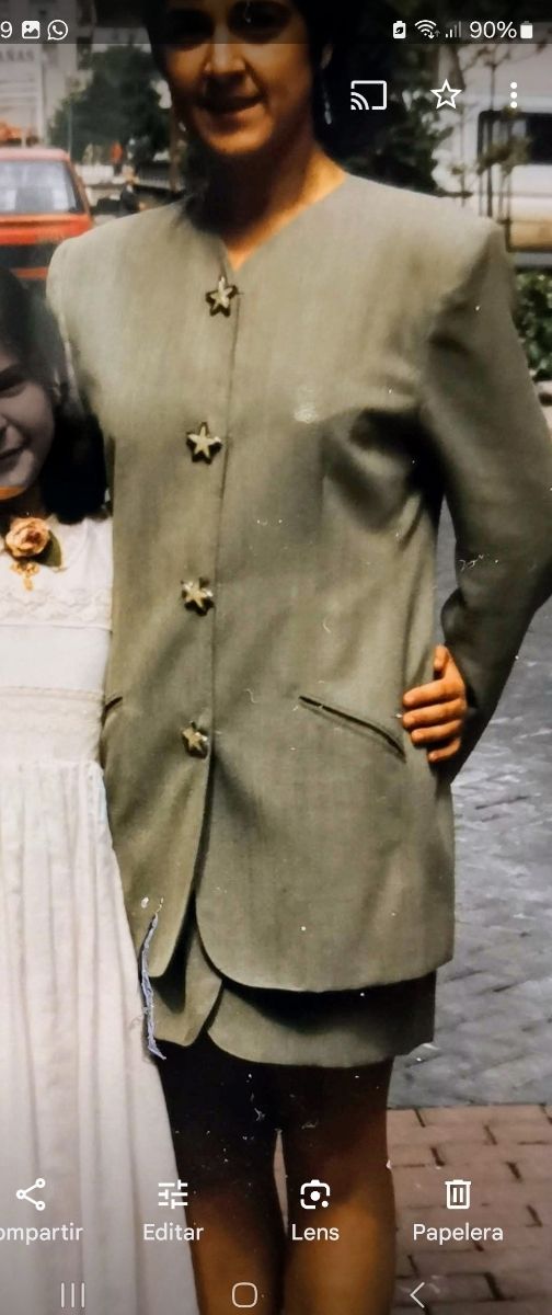 Traje falda María Mariño