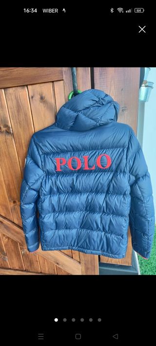 Chaqueta plumas hombre 