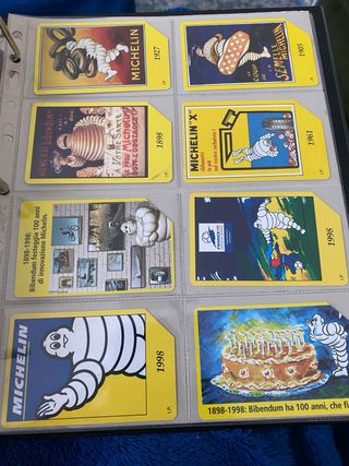 Schede telefoniche serie michelin