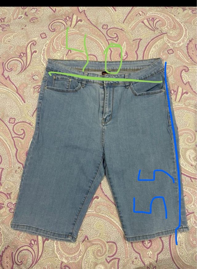 Pantalon corto vaquero