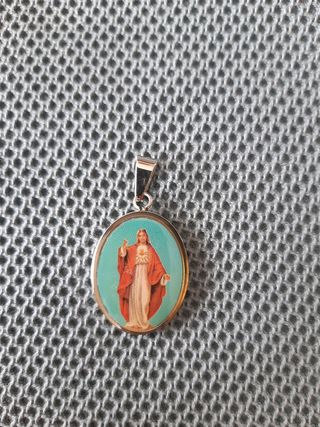 Medalla Acero Jesucristo