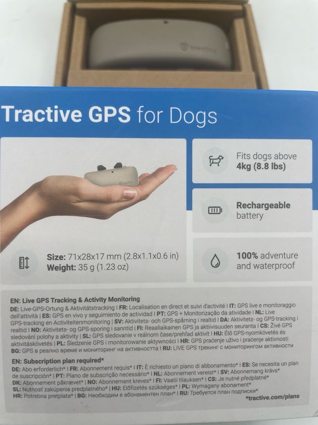 Tractive Gps Dog 4  Localizador Para Perros