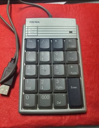 Teclado numerico para portátil