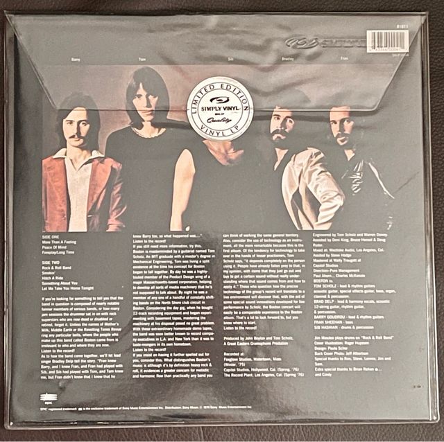 Vinile Boston Boston