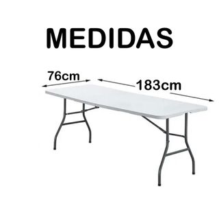Funda mantel mesa 180x75 cm Blanco o Negro