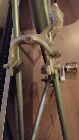 Cuadro de bici de carretera antiguo