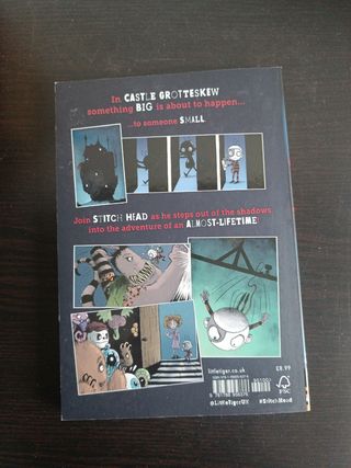 Cómic en inglés: Stitch Head: The Graphic Novel