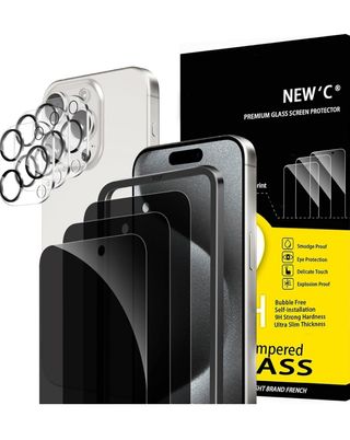 3x Cristales Templados iPhone 15 Pro Max