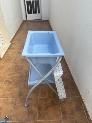 Bañera cambiador de bebe 