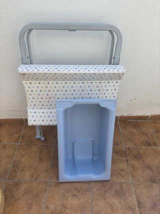 Bañera cambiador de bebe 