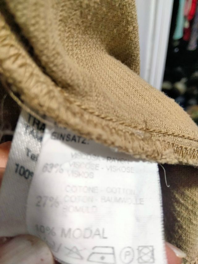 Chaqueta beige Transit