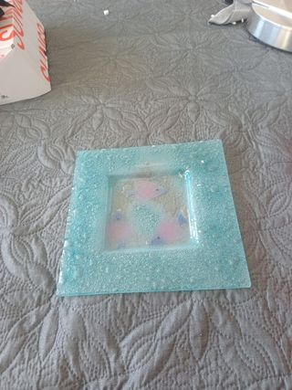 Svuotatasche Murano effetto mare 