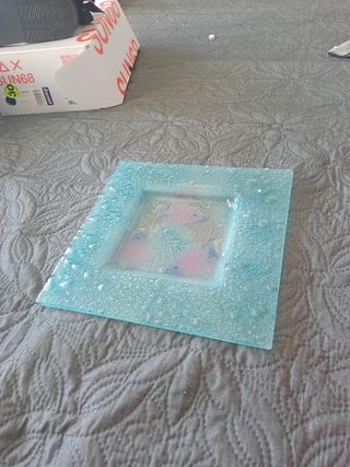 Svuotatasche Murano effetto mare 