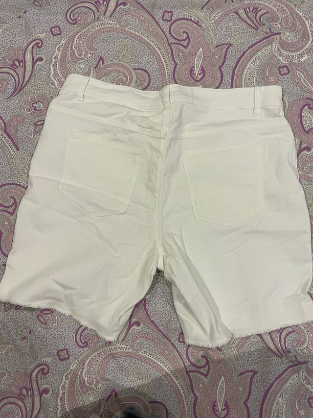 Pantalon corto BLANCO