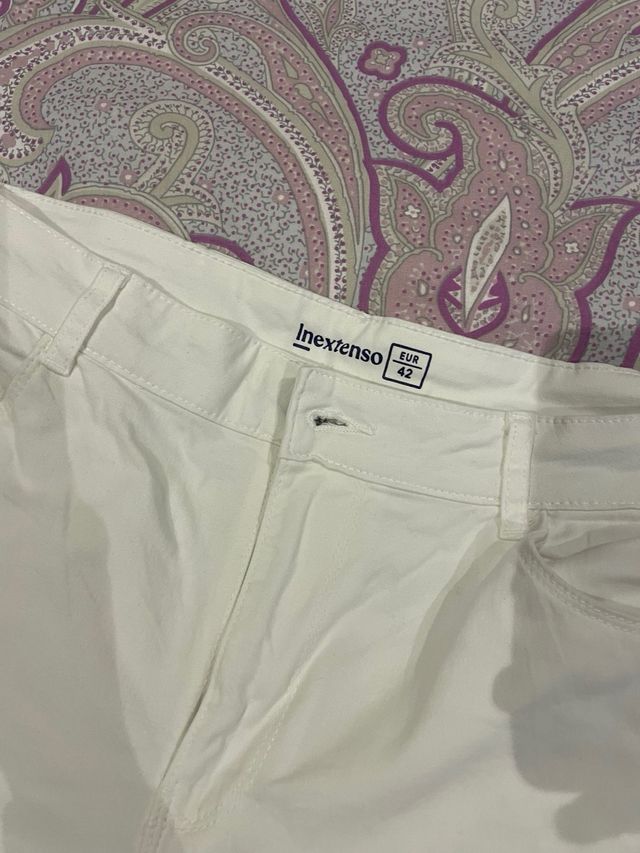 Pantalon corto BLANCO