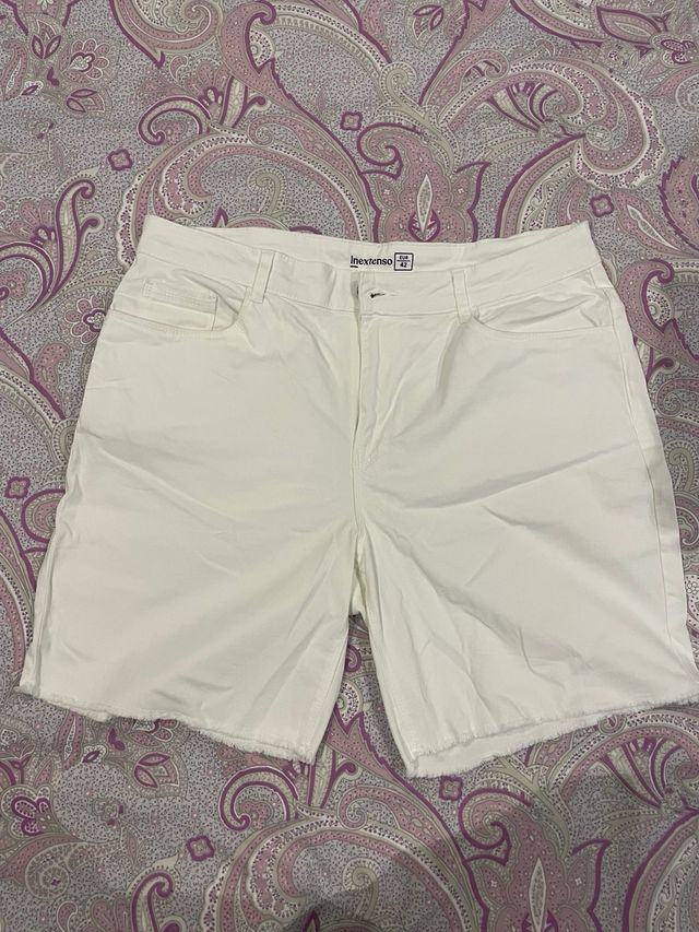 Pantalon corto BLANCO