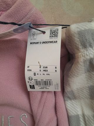 Completo pigiama in pile orso