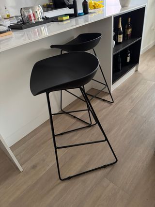 Taburetes negros