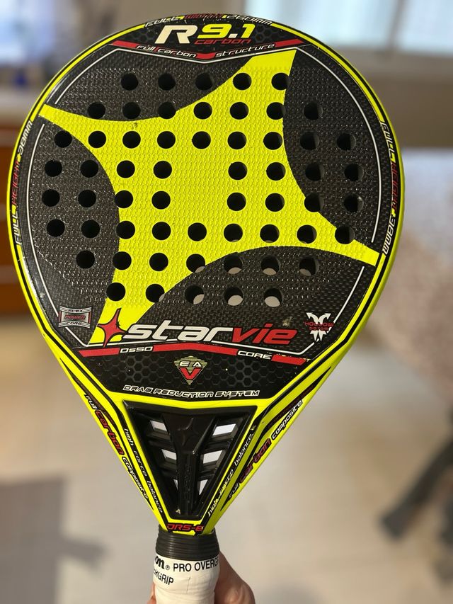 Pala de padel STARVIE R9.1 amarilla