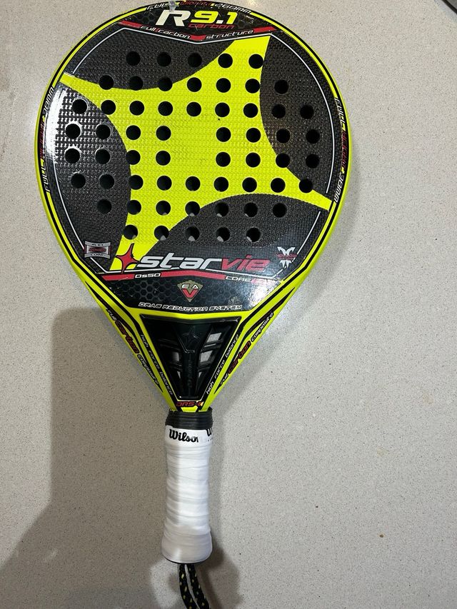 Pala de padel STARVIE R9.1 amarilla