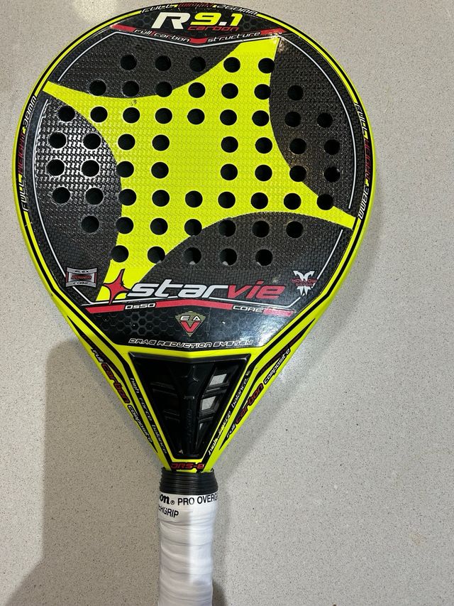 Pala de padel STARVIE R9.1 amarilla