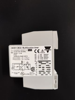 Temporizador multifunción modular