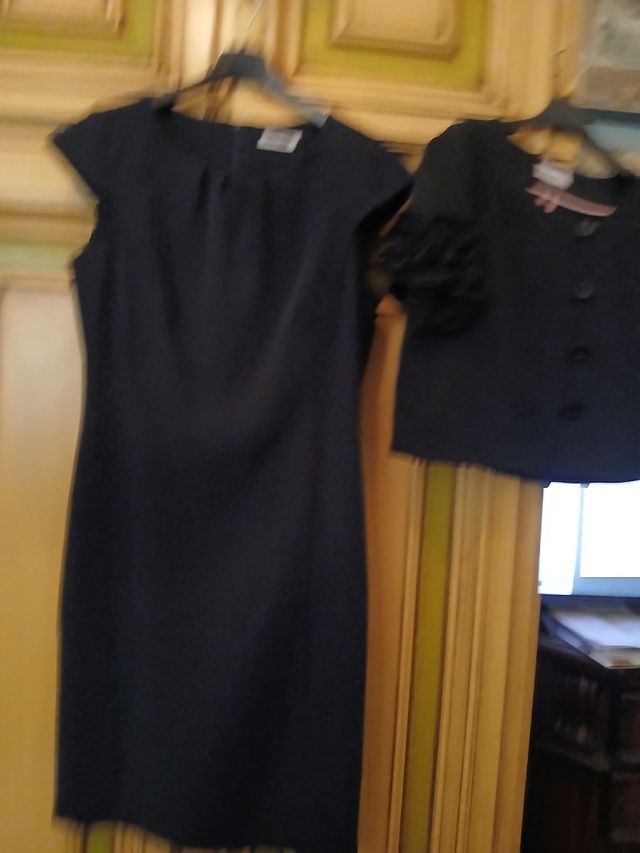 Vestito nero mis 46...altissima qualita .