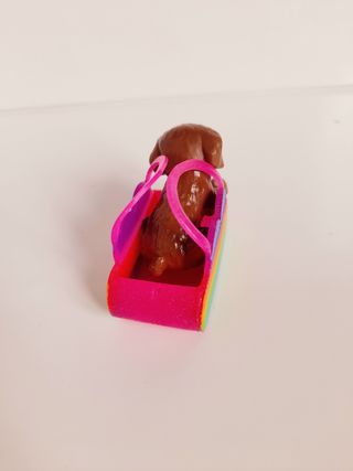 Barbie cane cucciolo più trasportino multicolor