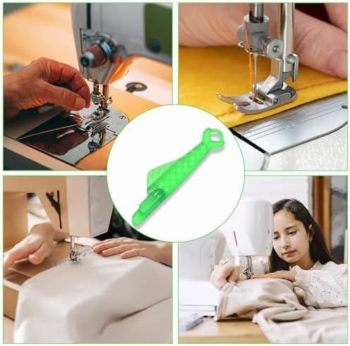 Kit 20 Enhebraderos Verdes - ¡Sin Esfuerzo!