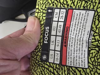 Botas de wakesurf Focus talla 43-48
