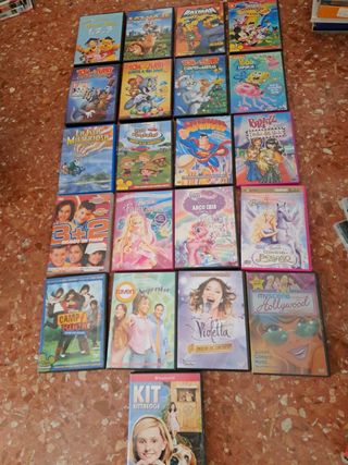 Películas infantiles a 1 euro unidad