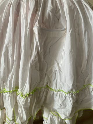 Traje de flamenca canastero XS 34. Muy comodo